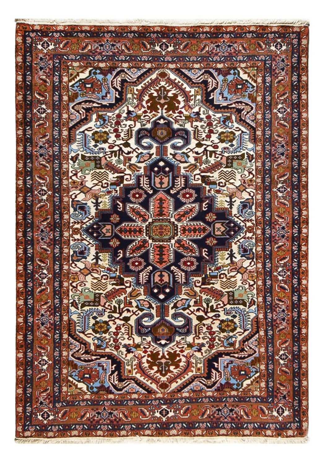 Tapis persan - Nomadic - 210 x 148 cm - multicolore