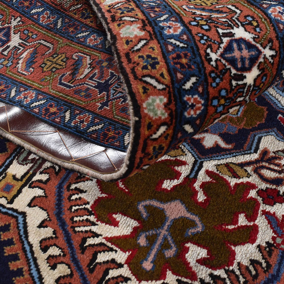 Tapis persan - Nomadic - 210 x 148 cm - multicolore