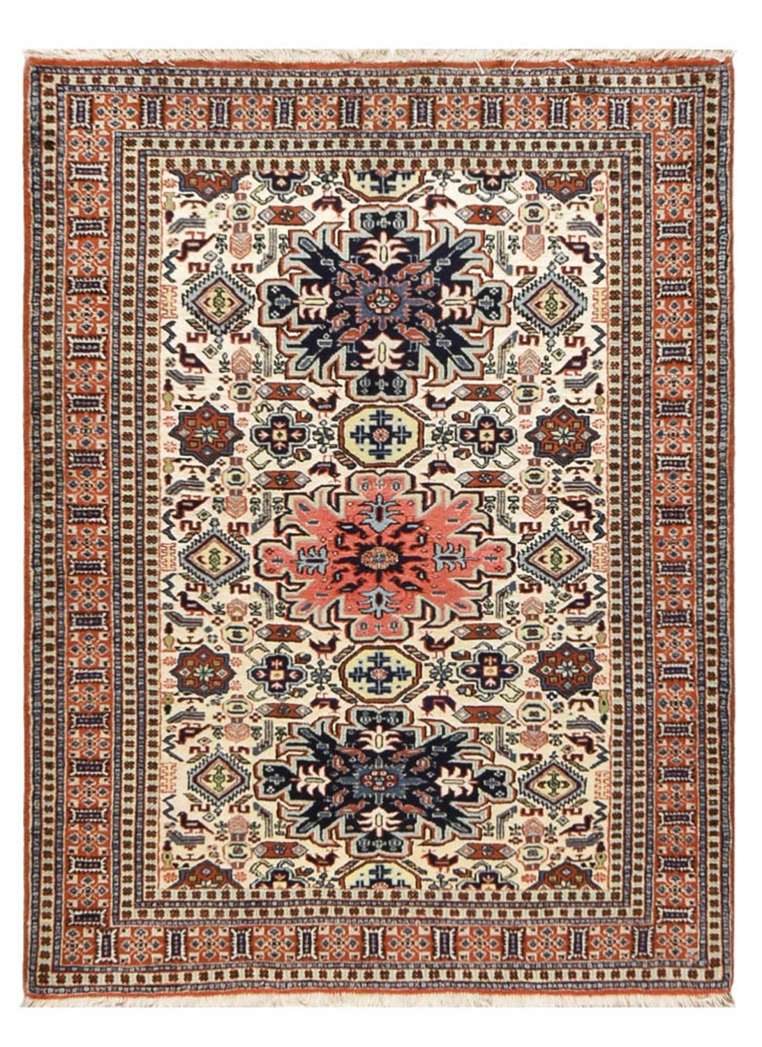 Tapis persan - Nomadic - 183 x 140 cm - sable