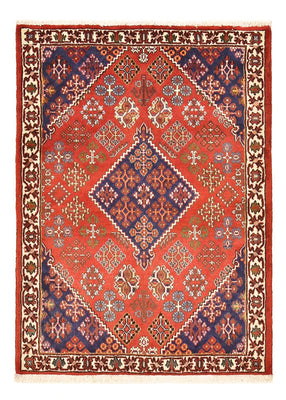 Tapis persan - Nomadic - 156 x 110 cm - rouge clair
