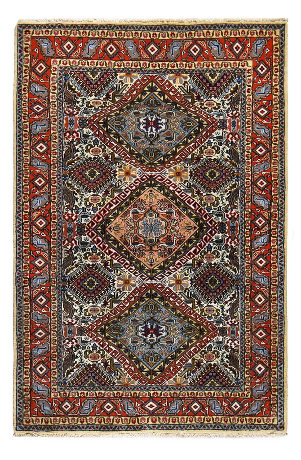 Tapis persan - Nomadic - 200 x 135 cm - multicolore