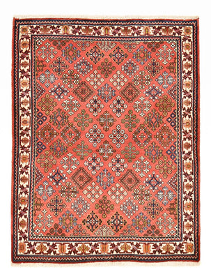 Tapis persan - Nomadic - 150 x 112 cm - rouge clair