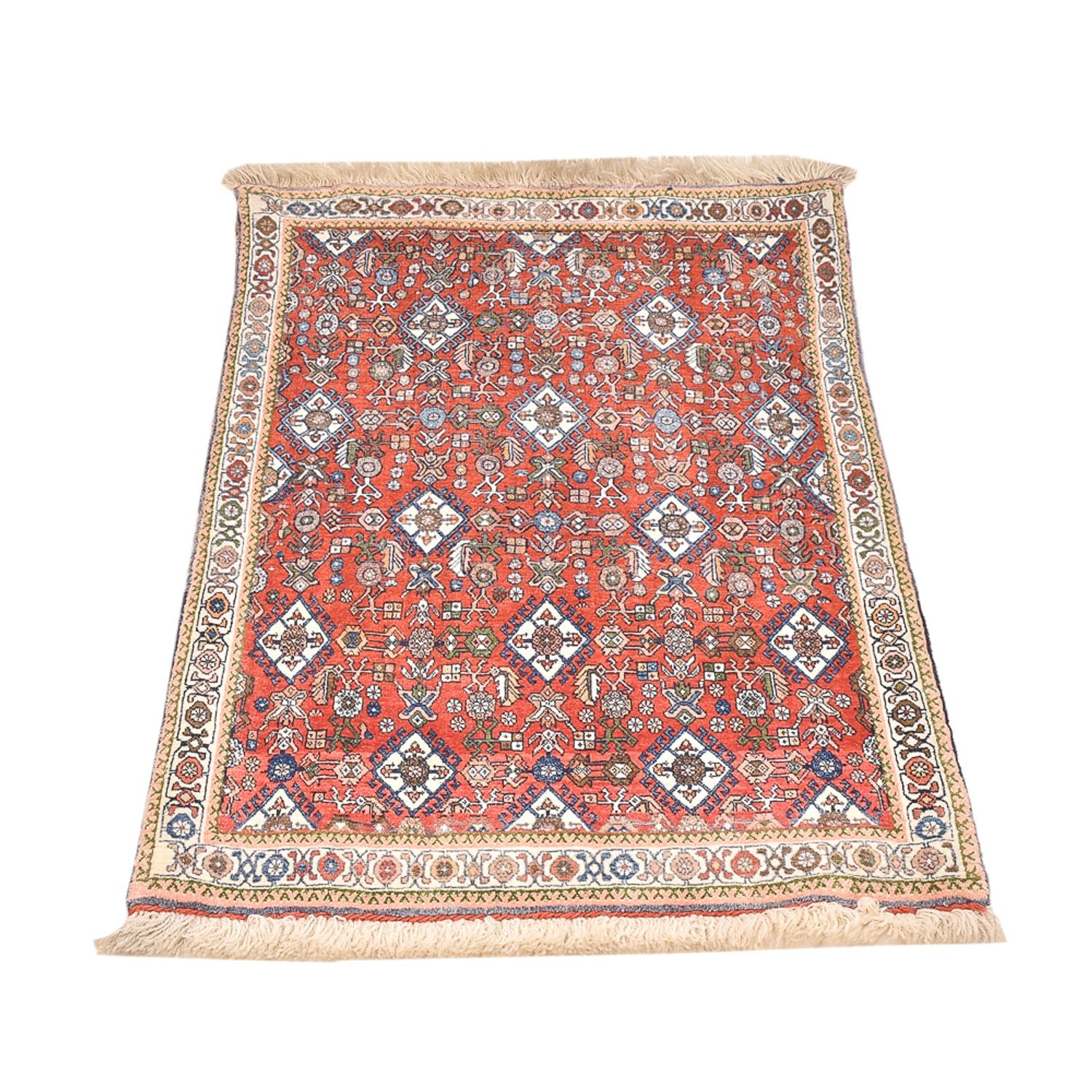 Tapis Gabbeh - Persan Kashkuli - 100 x 70 cm - multicolore