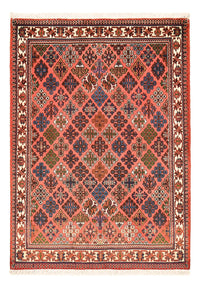 Tapis persan - Nomadic - 161 x 110 cm - rouge clair