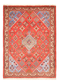Tapis persan - Nomadic - 160 x 111 cm - rouge