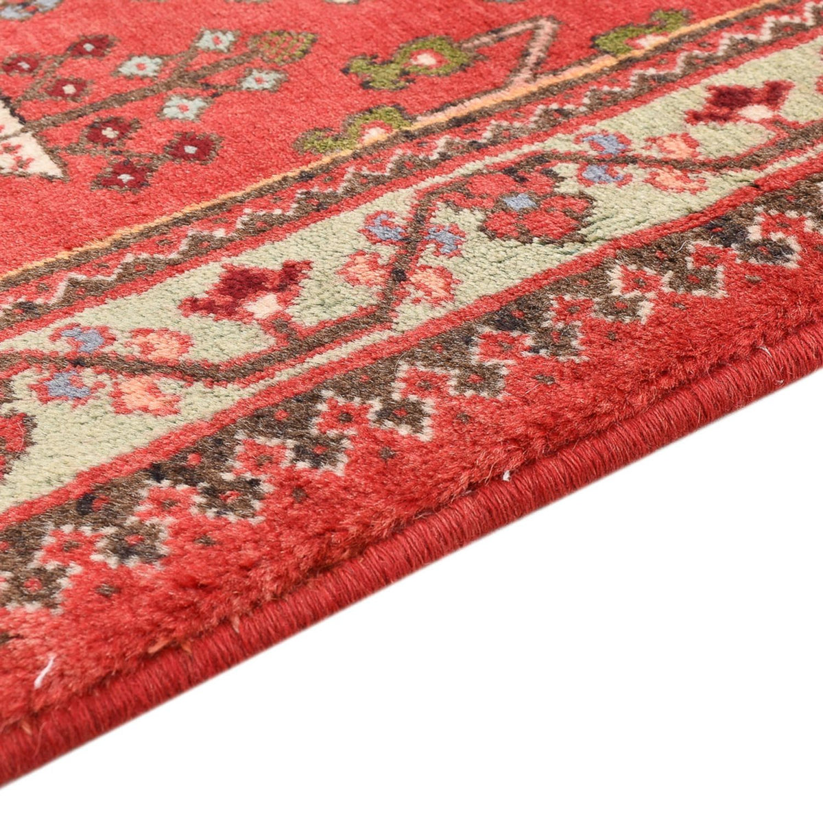 Tapis persan - Nomadic - 160 x 111 cm - rouge