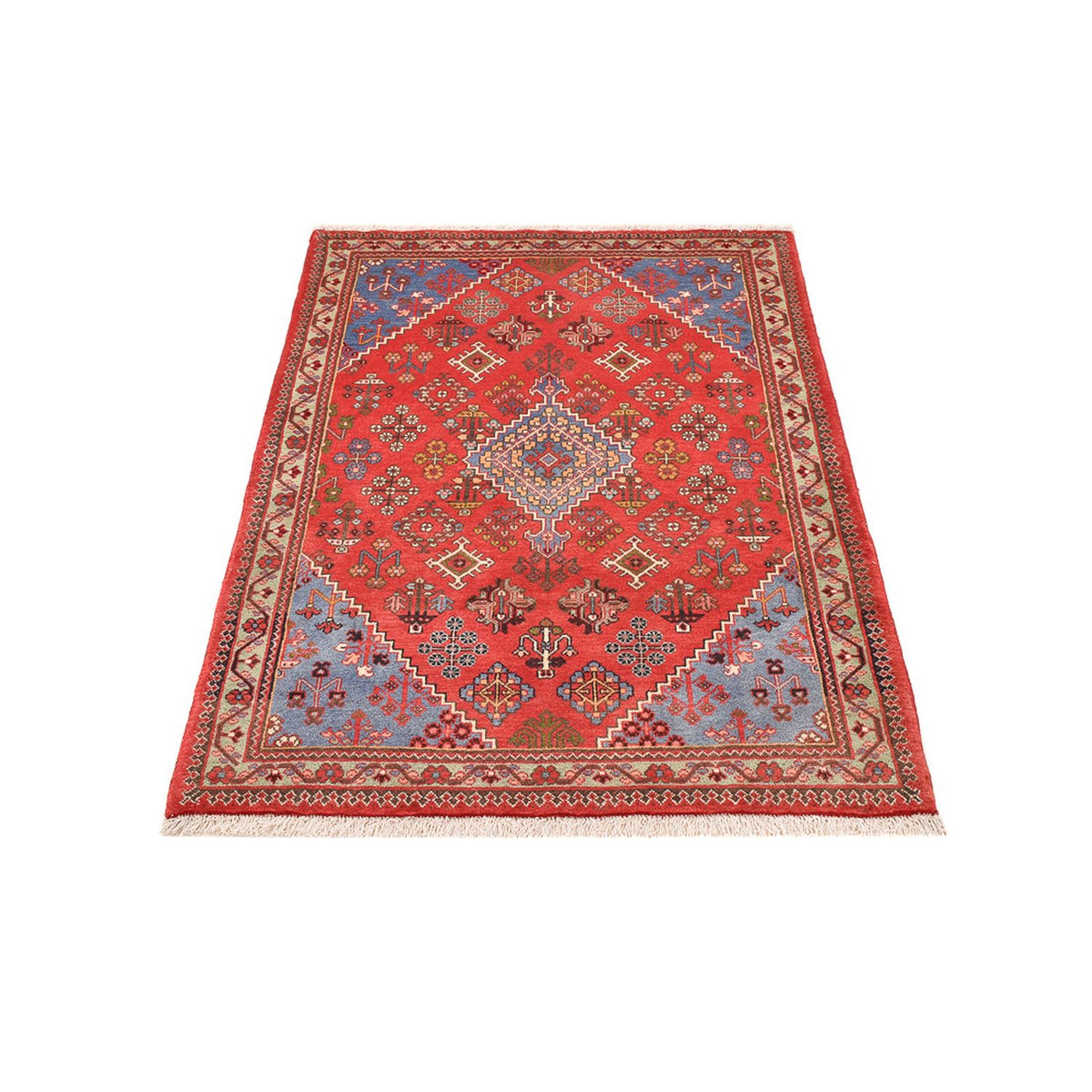 Tapis persan - Nomadic - 160 x 111 cm - rouge
