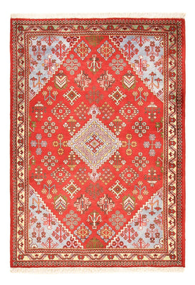 Tapis persan - Nomadic - 164 x 110 cm - rouge
