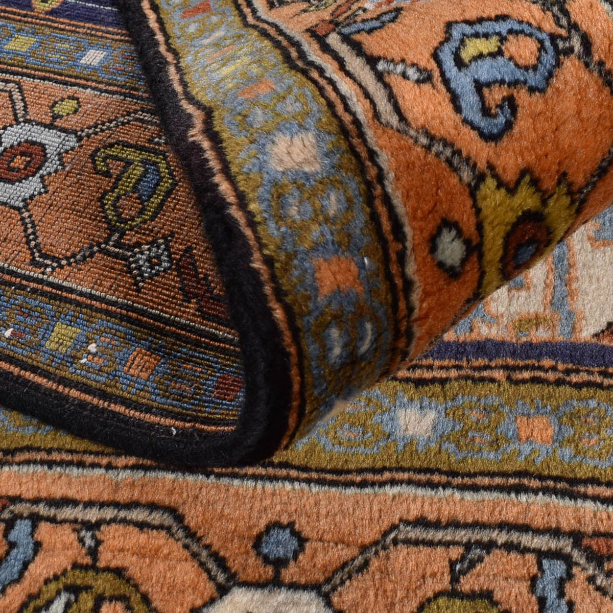 Tapis persan - Nomadic - 190 x 138 cm - multicolore