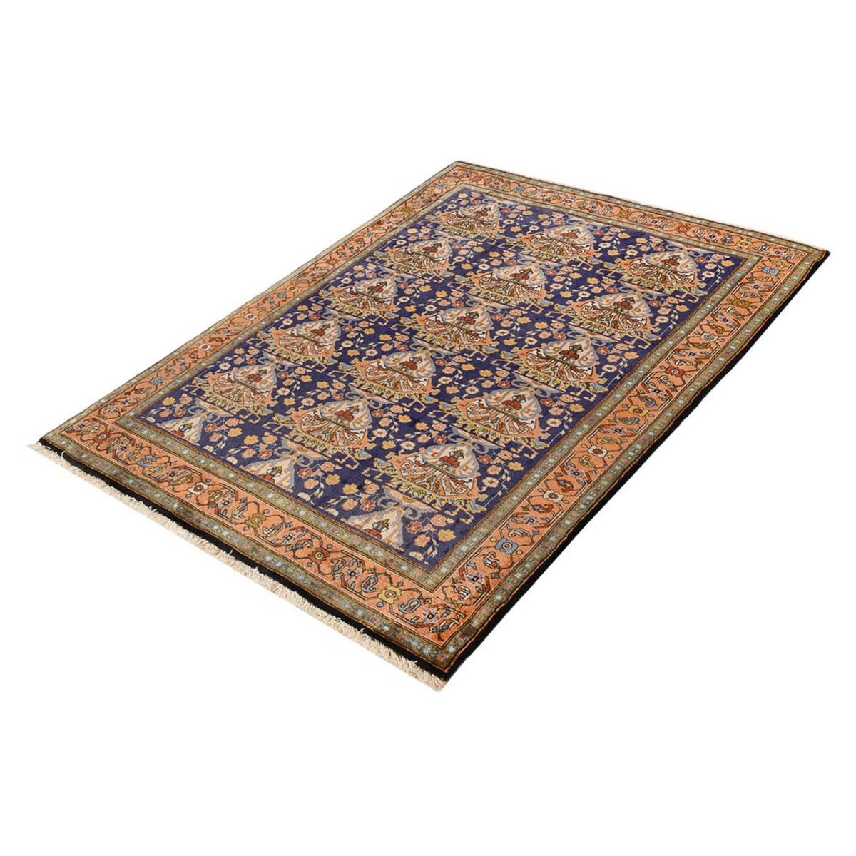 Tapis persan - Nomadic - 190 x 138 cm - multicolore