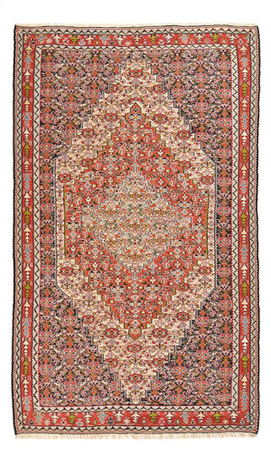 Tapis Kelim - Oriental - 254 x 150 cm - terracotta