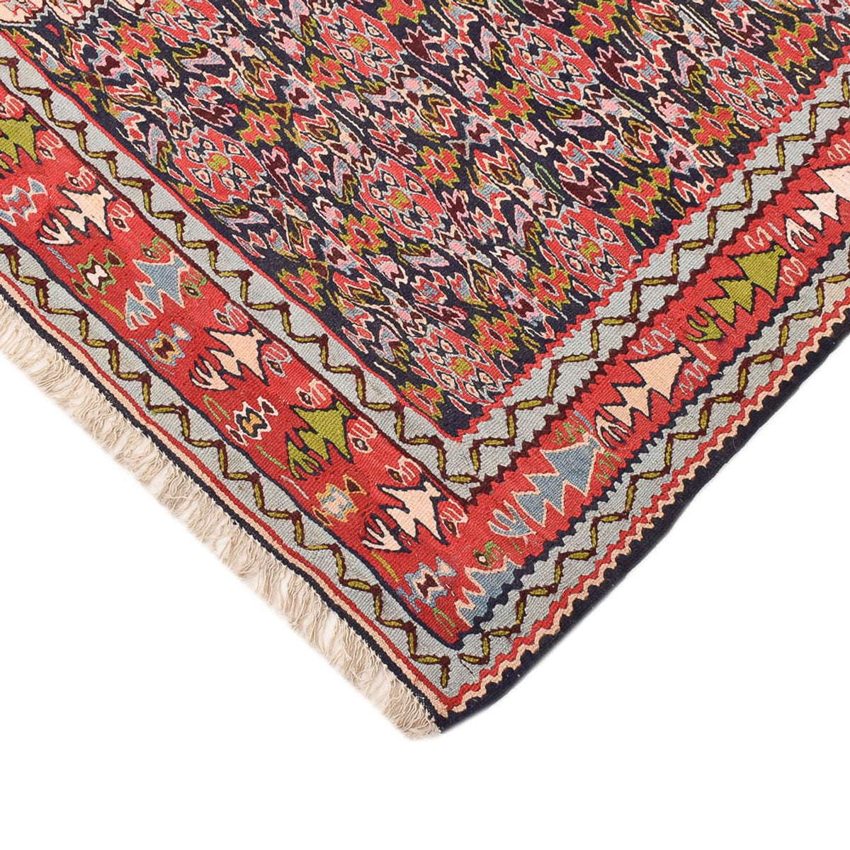 Tapis Kelim - Oriental - 254 x 150 cm - terracotta