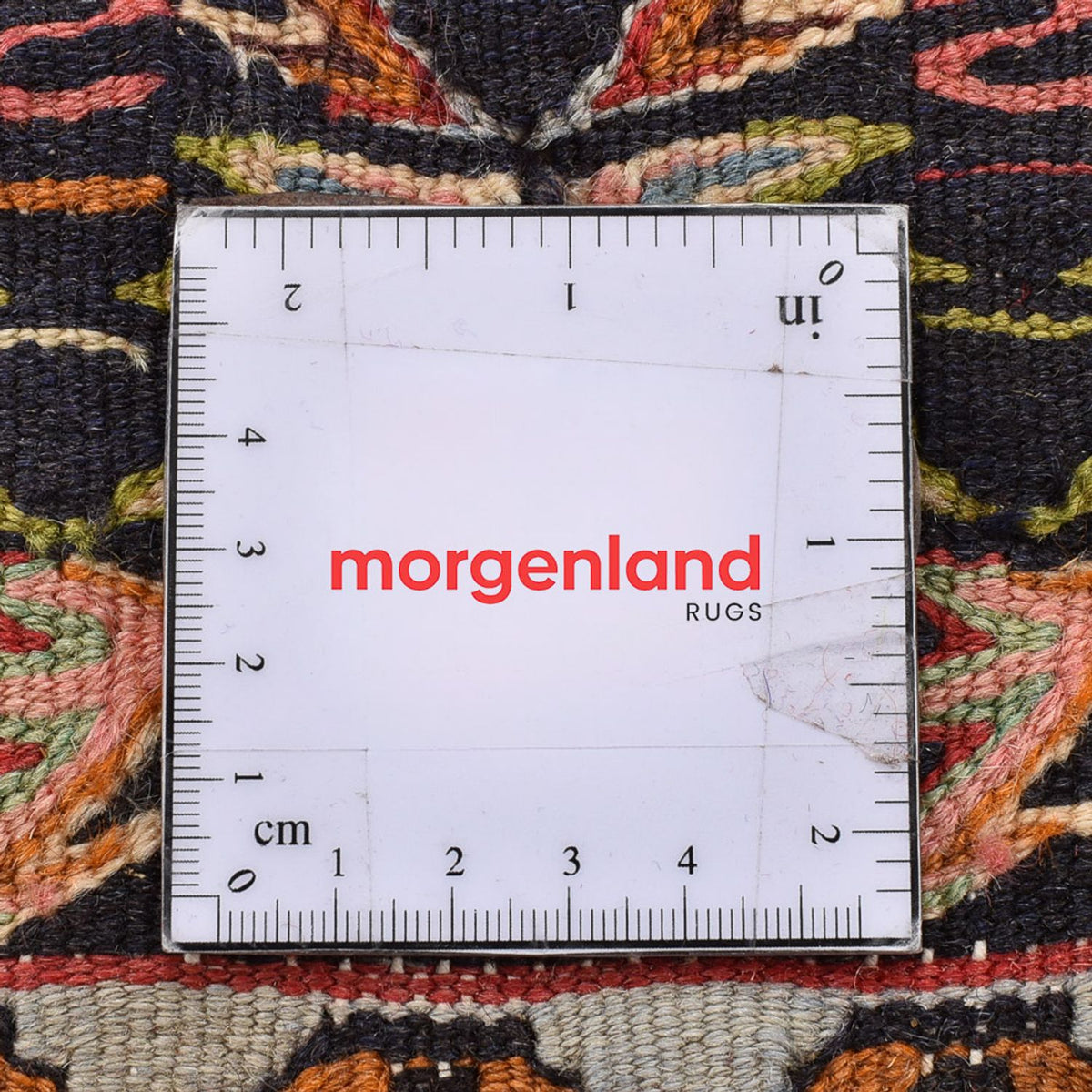 Tapis Kelim - Oriental carré  - 147 x 130 cm - rouge