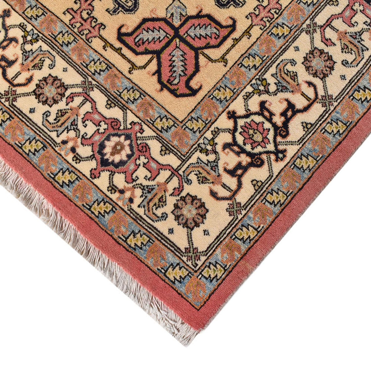 Tapis persan - Nomadic - 216 x 134 cm - rouge clair
