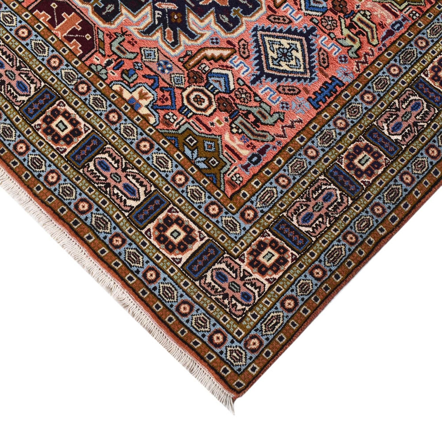 Tapis persan - Nomadic - 210 x 140 cm - multicolore