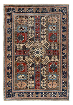 Tapis persan - Nomadic - 290 x 200 cm - rouge foncé