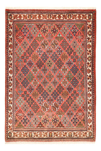 Tapis persan - Nomadic - 159 x 112 cm - rouge clair