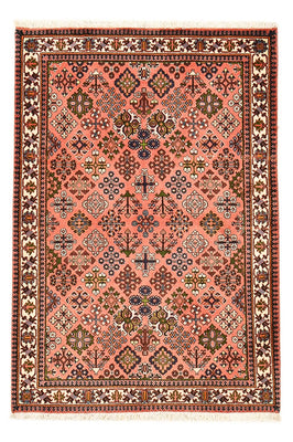 Tapis persan - Nomadic - 154 x 106 cm - rouge clair