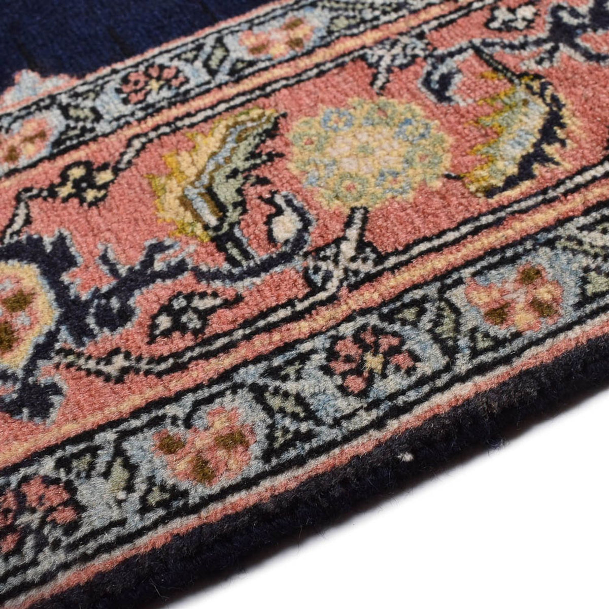 Tapis persan - Nomadic - 218 x 150 cm - bleu foncé