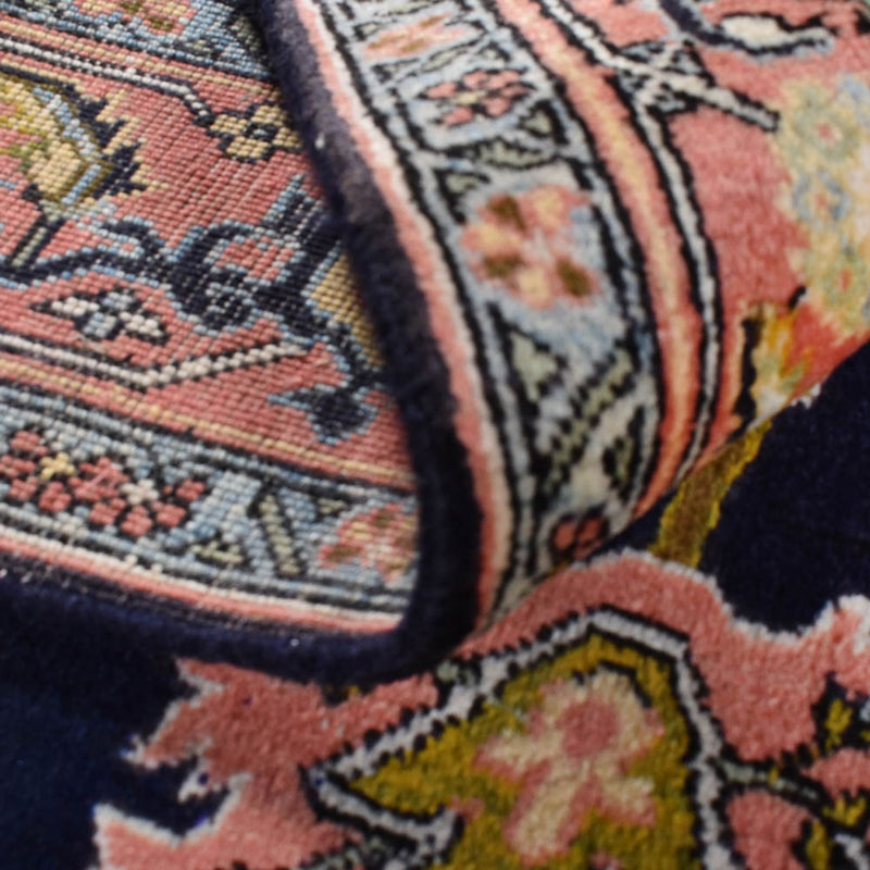 Tapis persan - Nomadic - 218 x 150 cm - bleu foncé