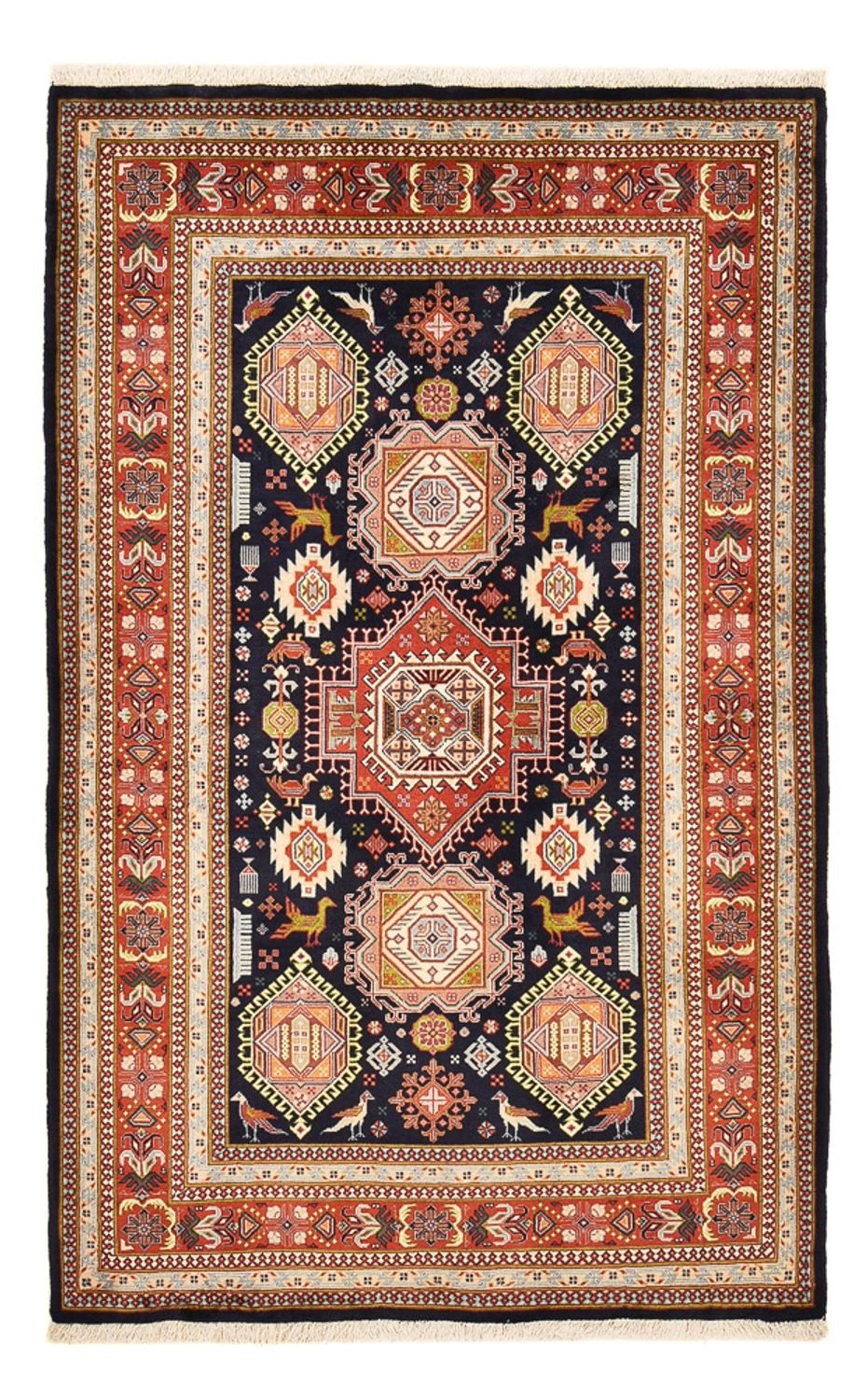 Tapis persan - Nomadic - 228 x 143 cm - beige foncé