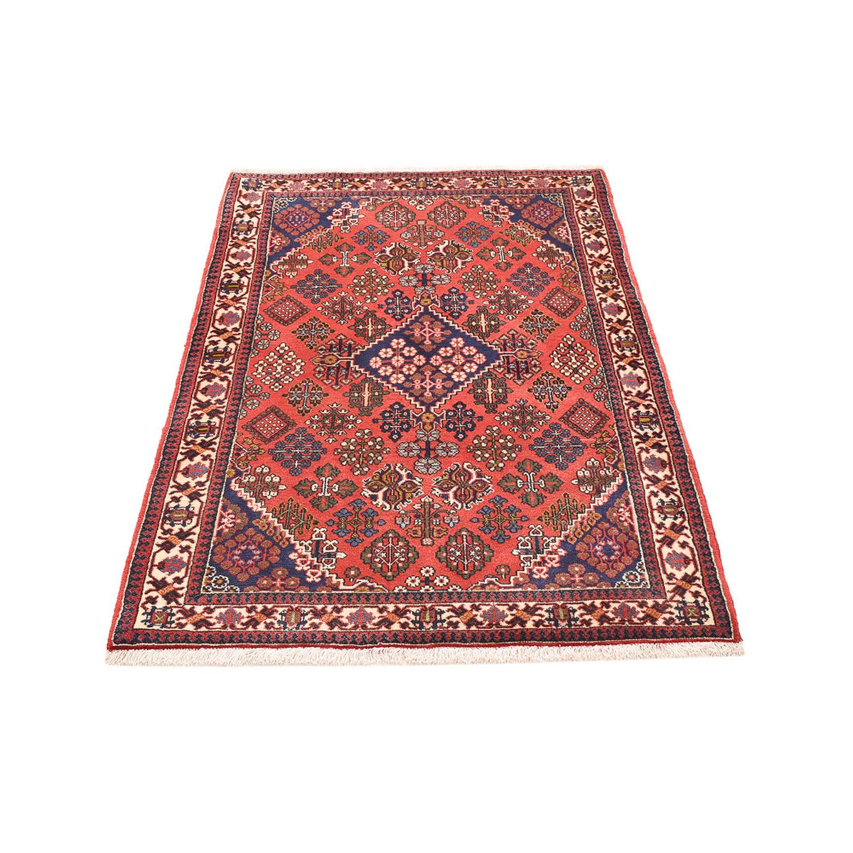Tapis persan - Nomadic - 165 x 110 cm - rouge clair