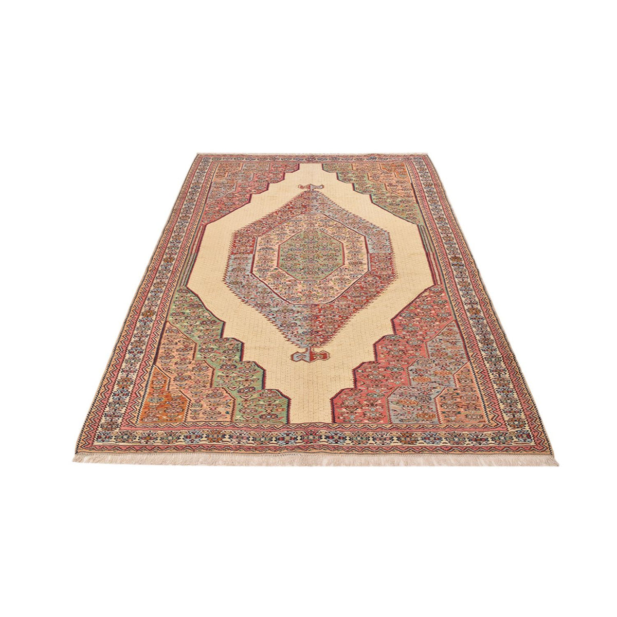 Tapis Kelim - Oriental - 255 x 160 cm - multicolore
