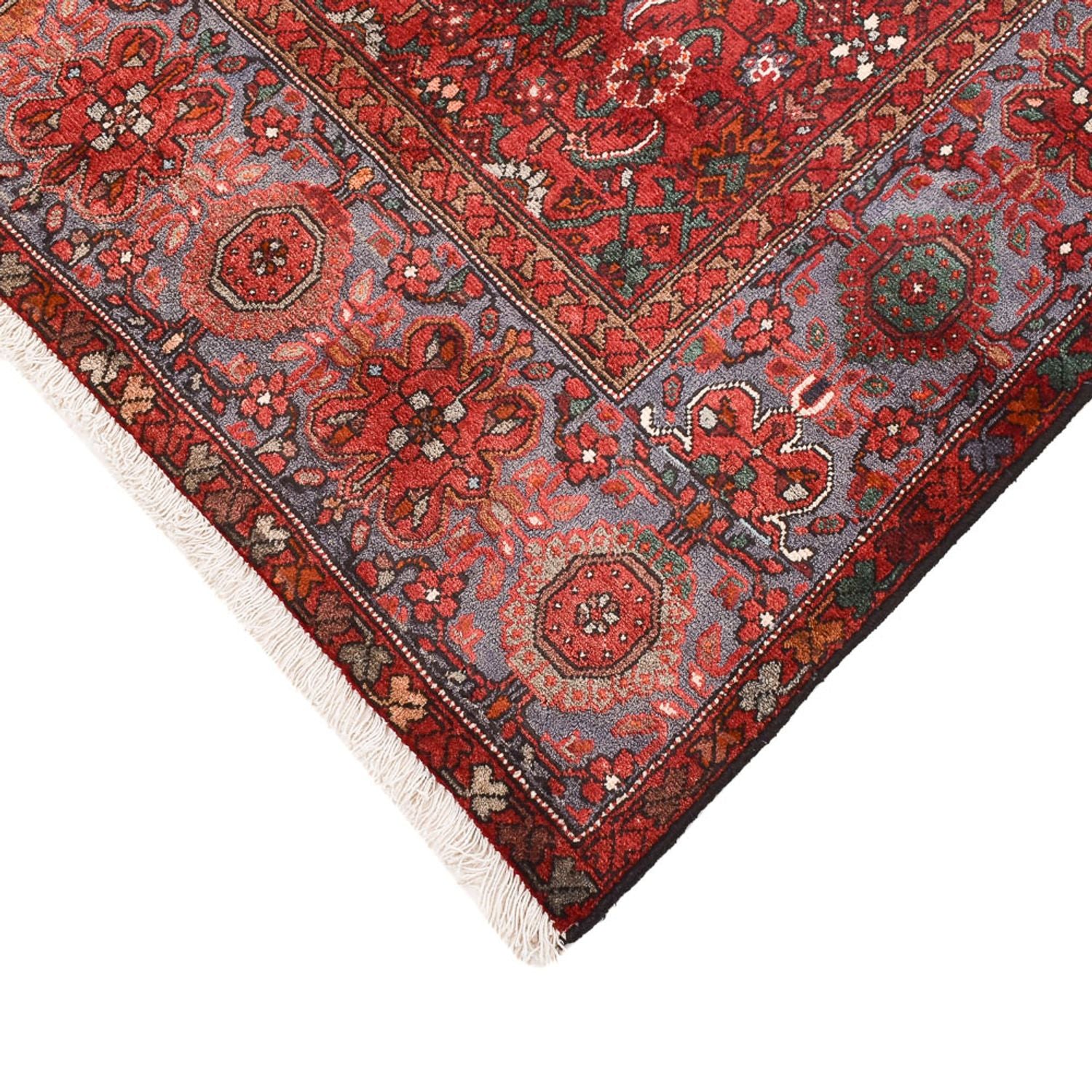 Tapis persan - Nomadic - 216 x 136 cm - rouge