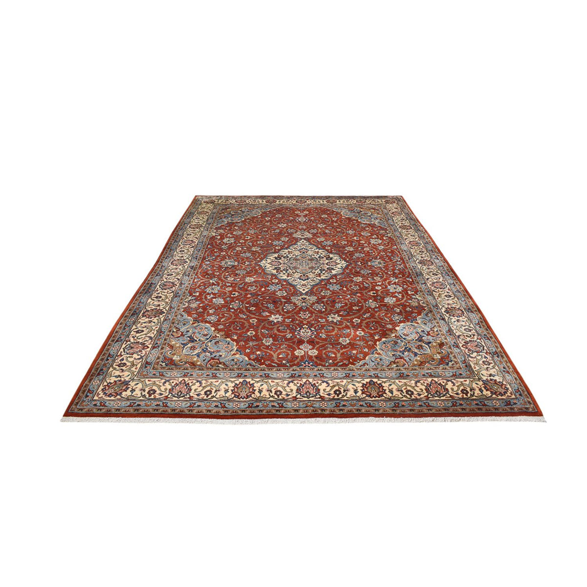 Tapis persan - Classique - 345 x 253 cm - terracotta