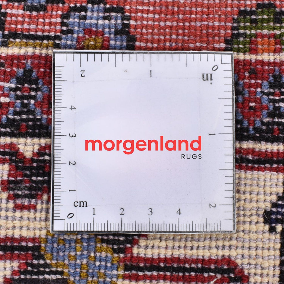 Tapis persan - Nomadic - 158 x 115 cm - rouge clair