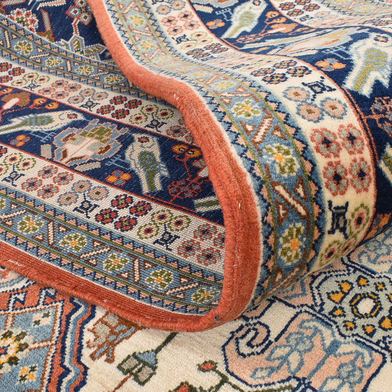 Tapis Gabbeh - Persan Kashkuli - 306 x 203 cm - rouge clair