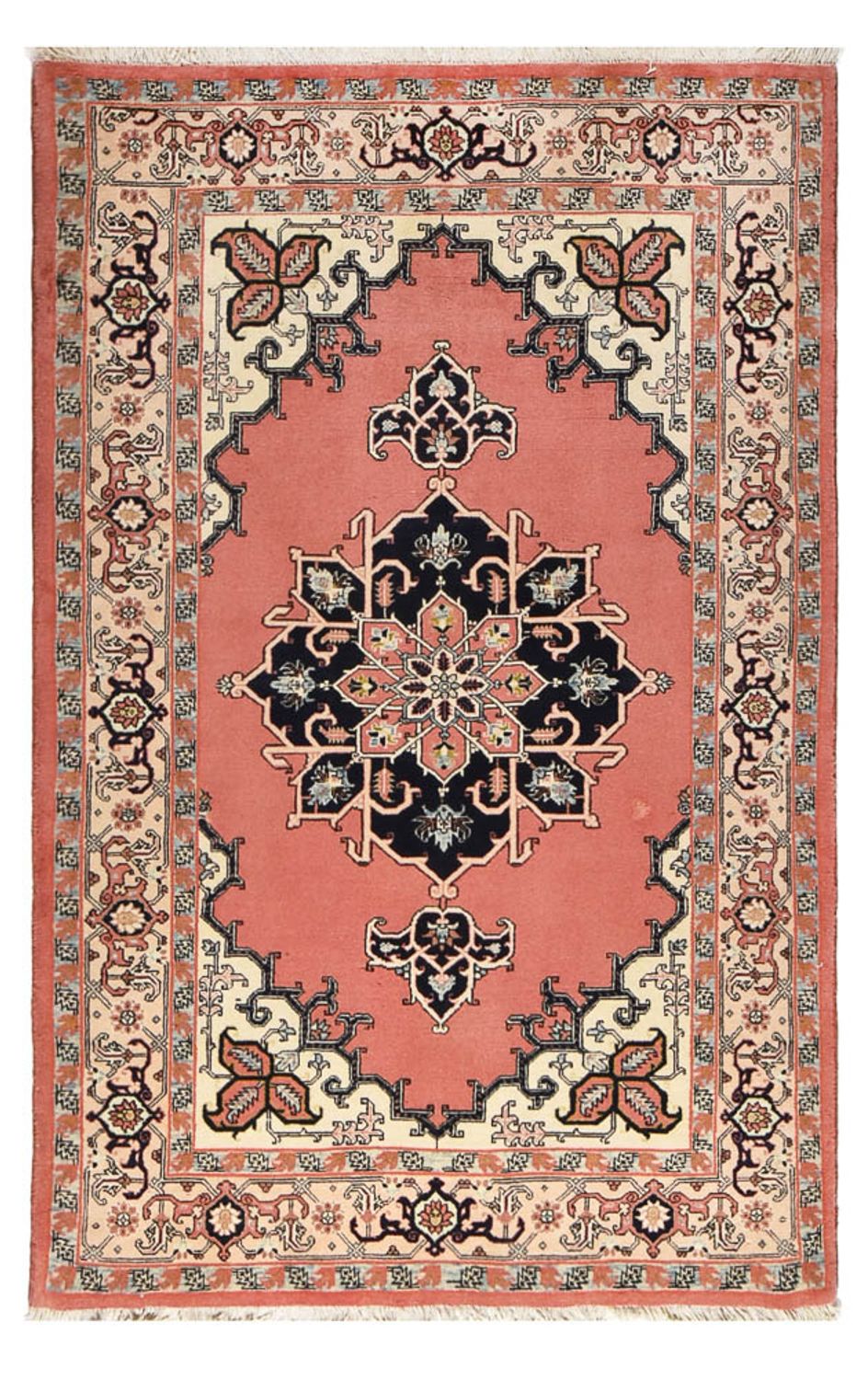 Tapis persan - Nomadic - 214 x 140 cm - rouge clair
