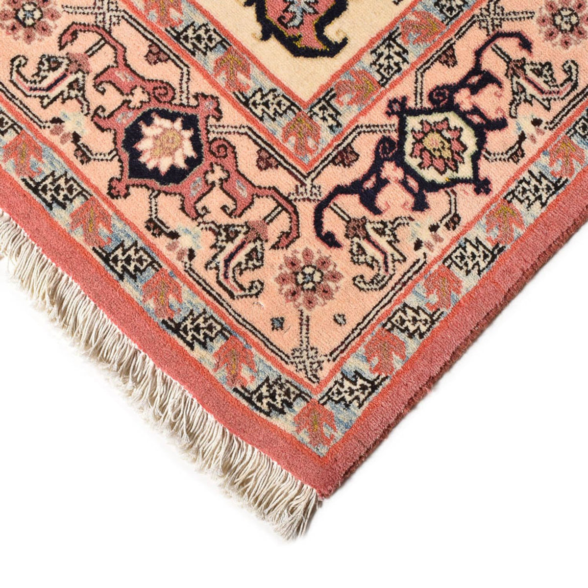 Tapis persan - Nomadic - 214 x 140 cm - rouge clair
