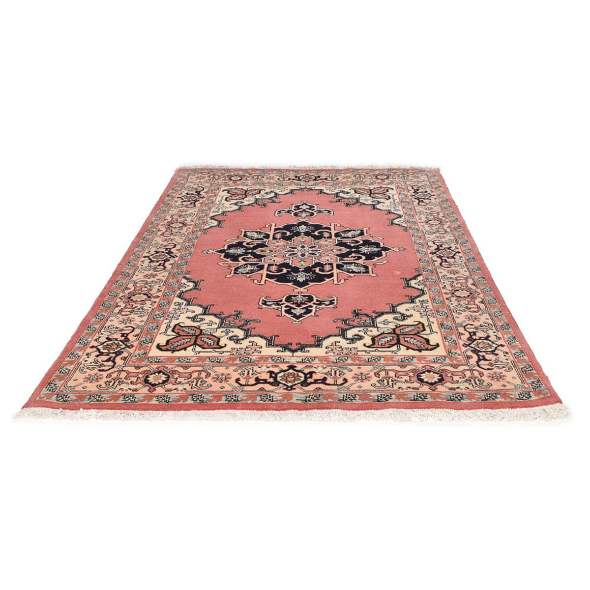 Tapis persan - Nomadic - 214 x 140 cm - rouge clair