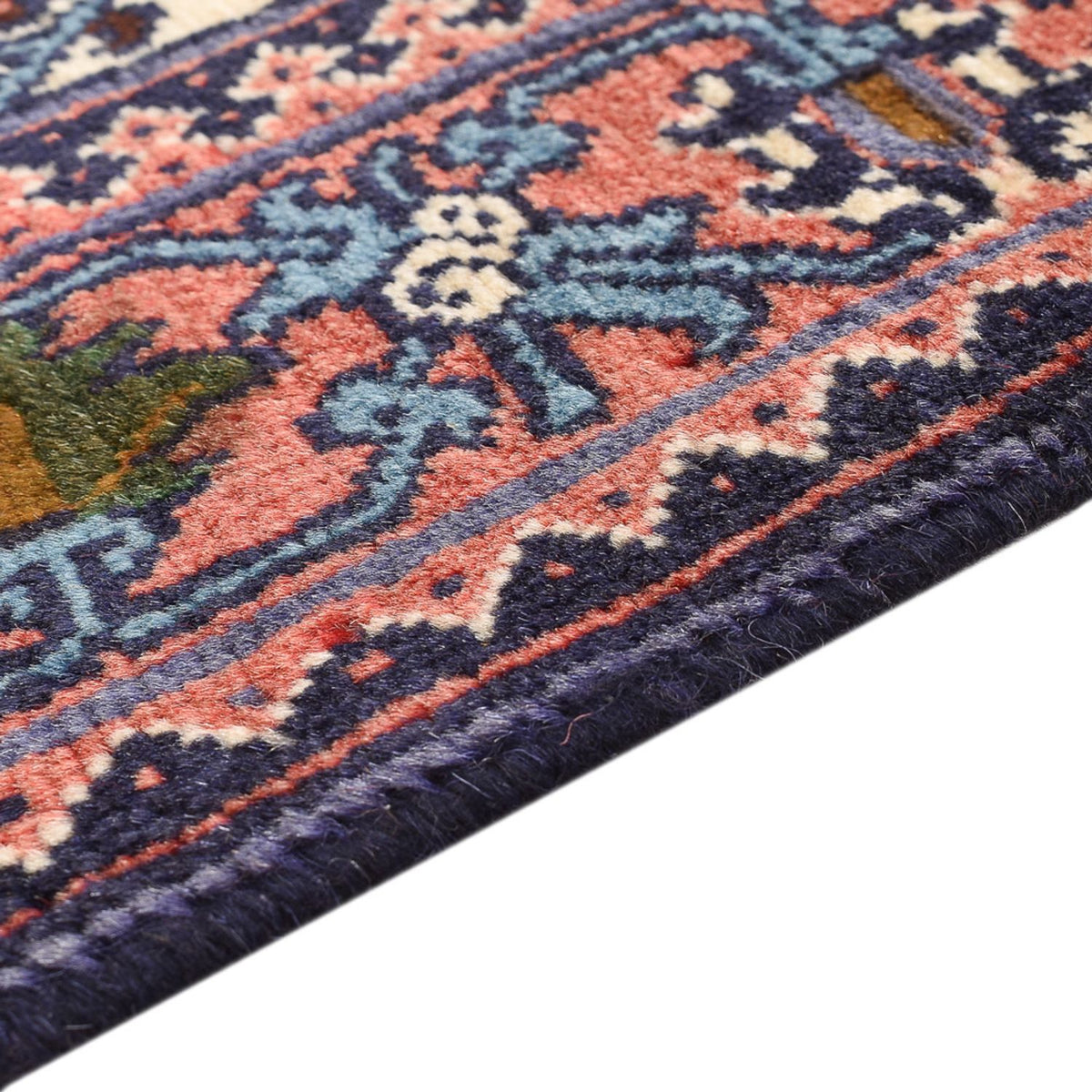 Tapis persan - Nomadic - 160 x 108 cm - multicolore