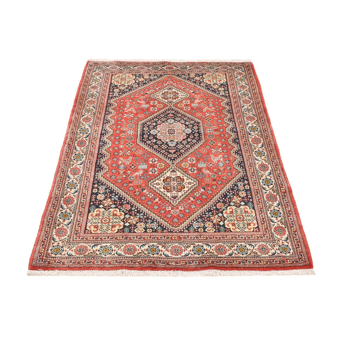 Tapis Gabbeh - Persan Kashkuli - 173 x 118 cm - rouge