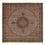 Tapis persan - Tabriz - Royal carré  - 207 x 204 cm - marron