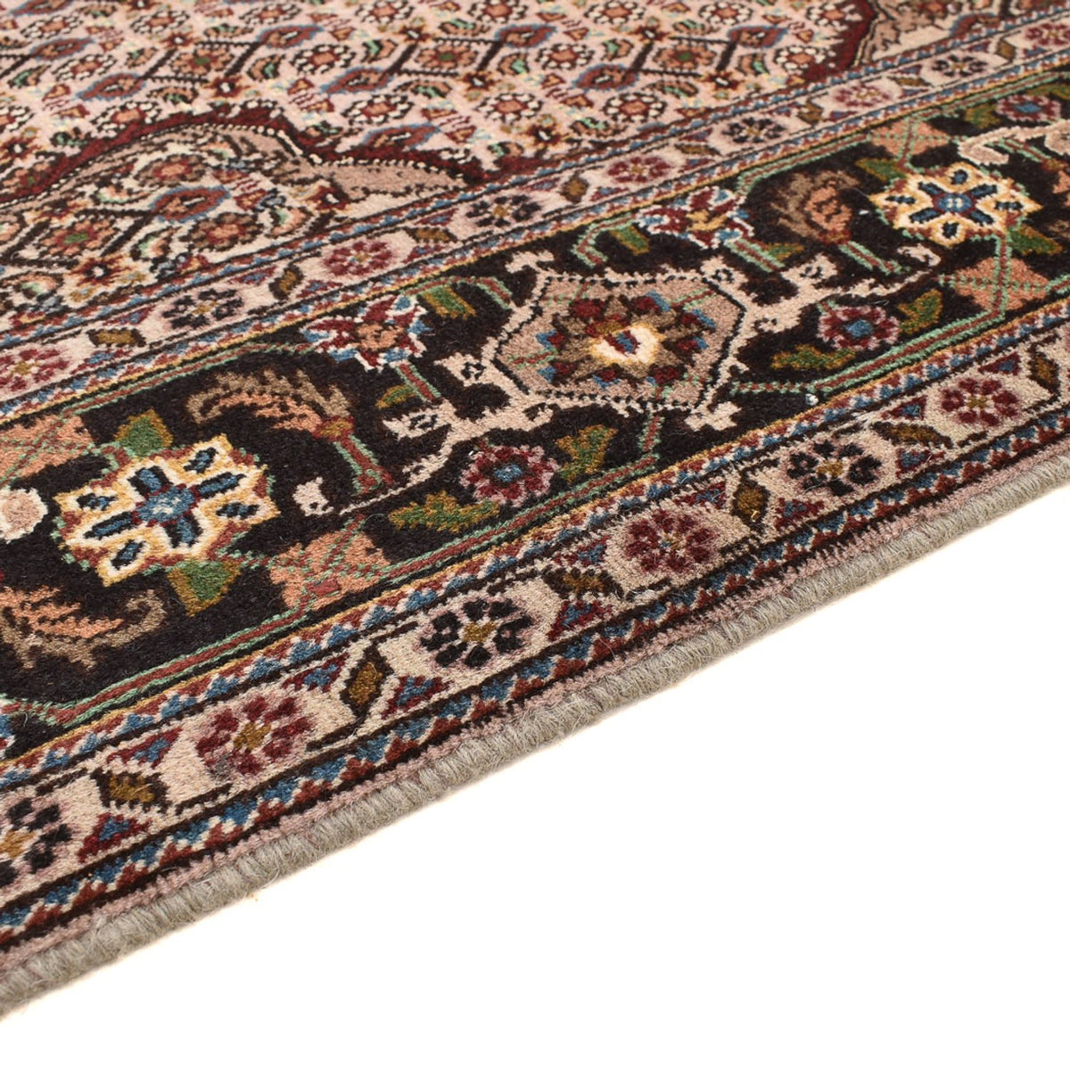 Tapis persan - Tabriz - Royal carré  - 202 x 196 cm - marron clair