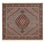 Tapis persan - Bidjar carré  - 202 x 198 cm - rouille