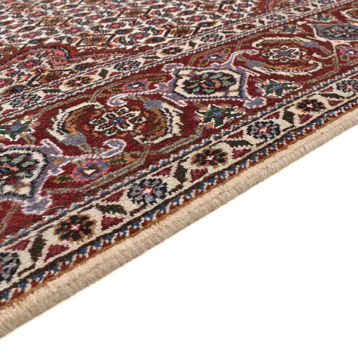 Tapis persan - Bidjar carré  - 202 x 198 cm - rouille
