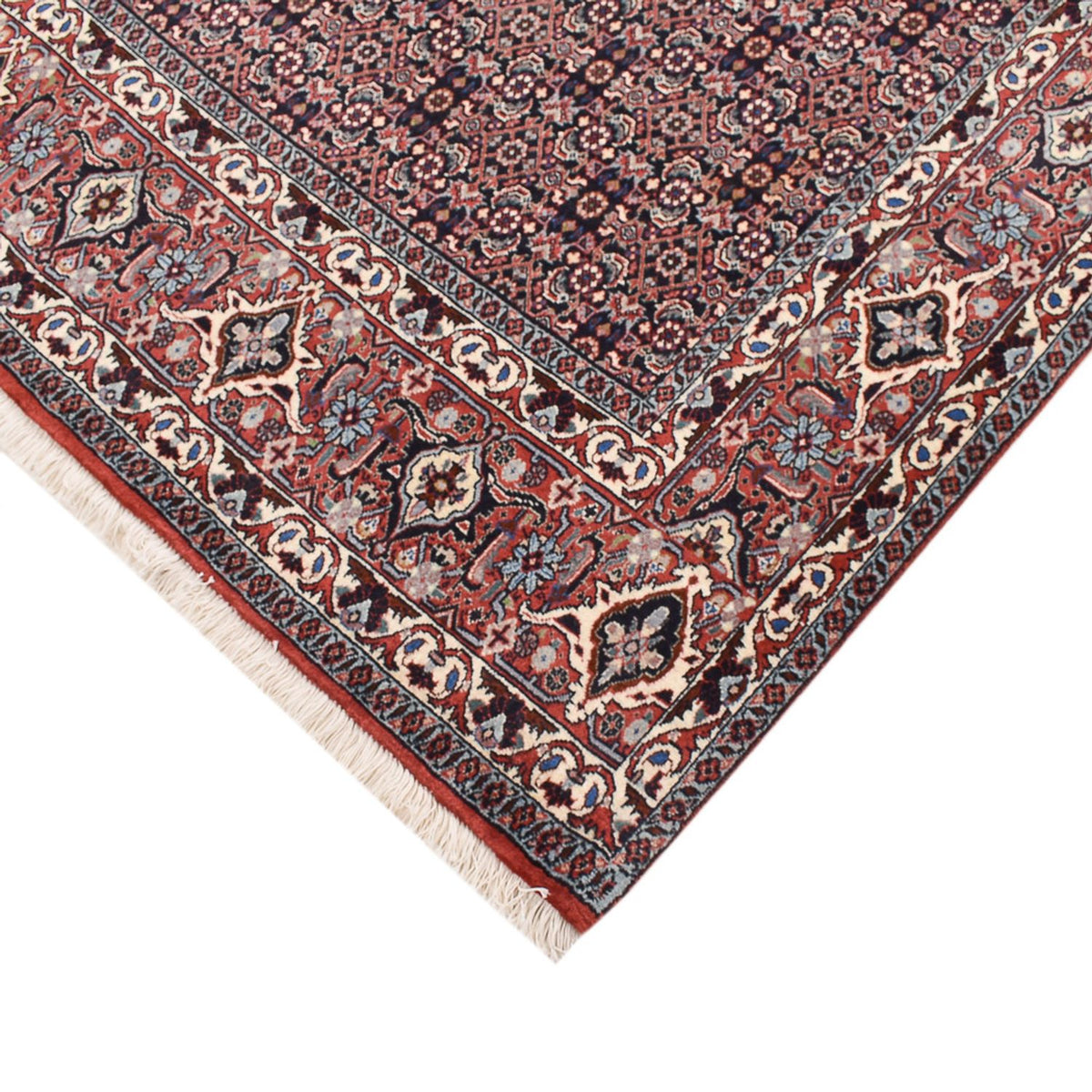 Tapis persan - Bidjar - 243 x 206 cm - rouille