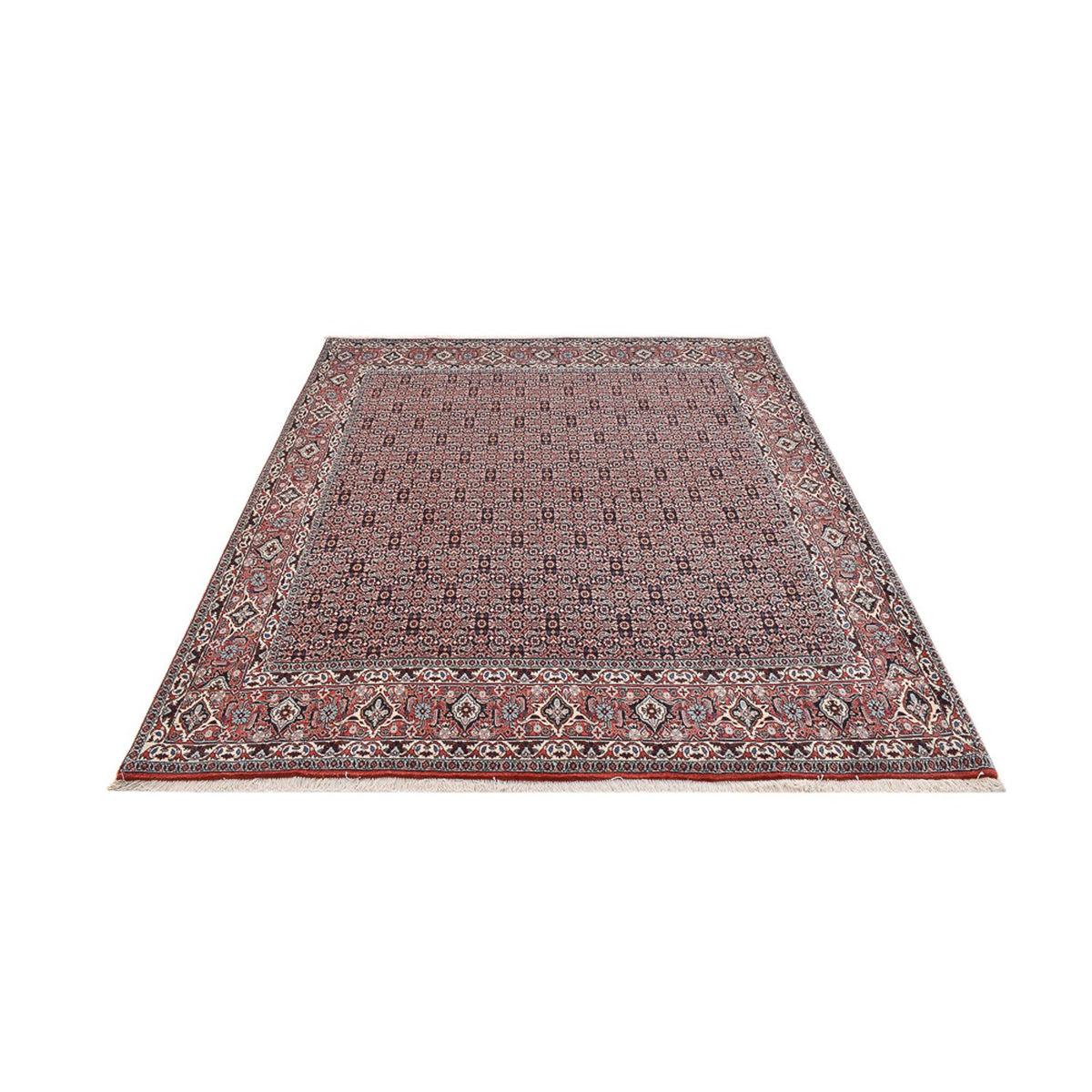 Tapis persan - Bidjar - 243 x 206 cm - rouille