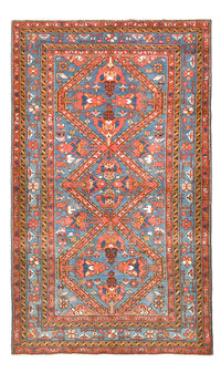 Tapis persan - Nomadic - 222 x 132 cm - multicolore
