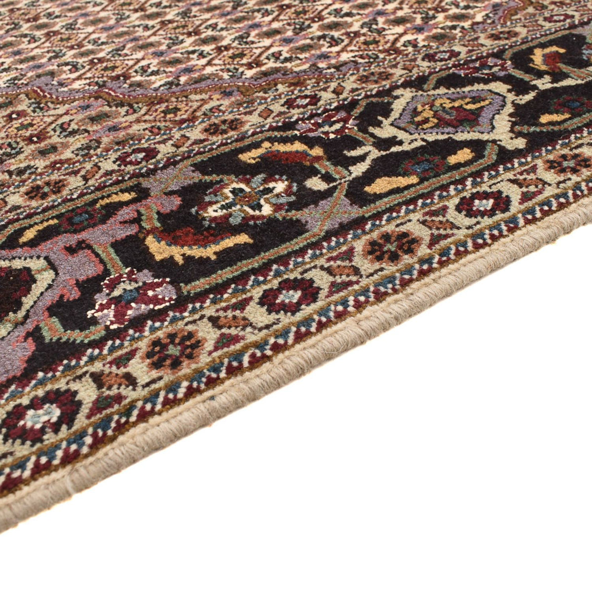 Tapis persan - Tabriz - Royal carré  - 204 x 204 cm - marron