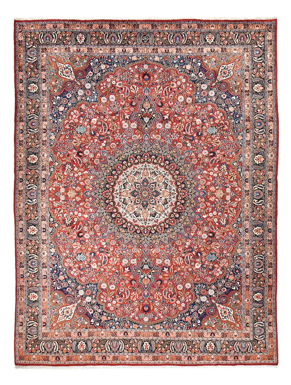 Tapis persan - Classique - 388 x 296 cm - rouge clair