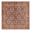 Tapis persan - Bidjar carré  - 302 x 300 cm - rouille