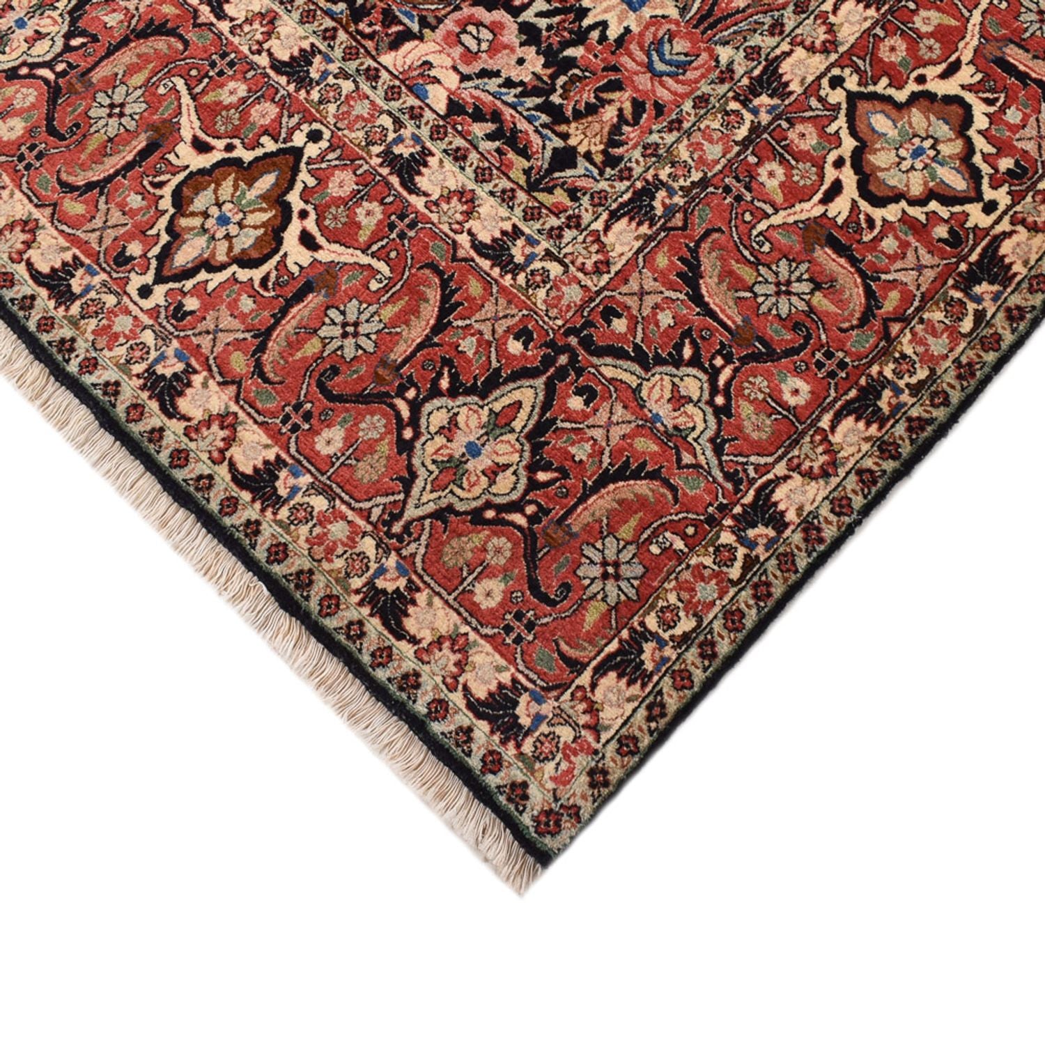 Tapis persan - Bidjar carré  - 302 x 300 cm - rouille
