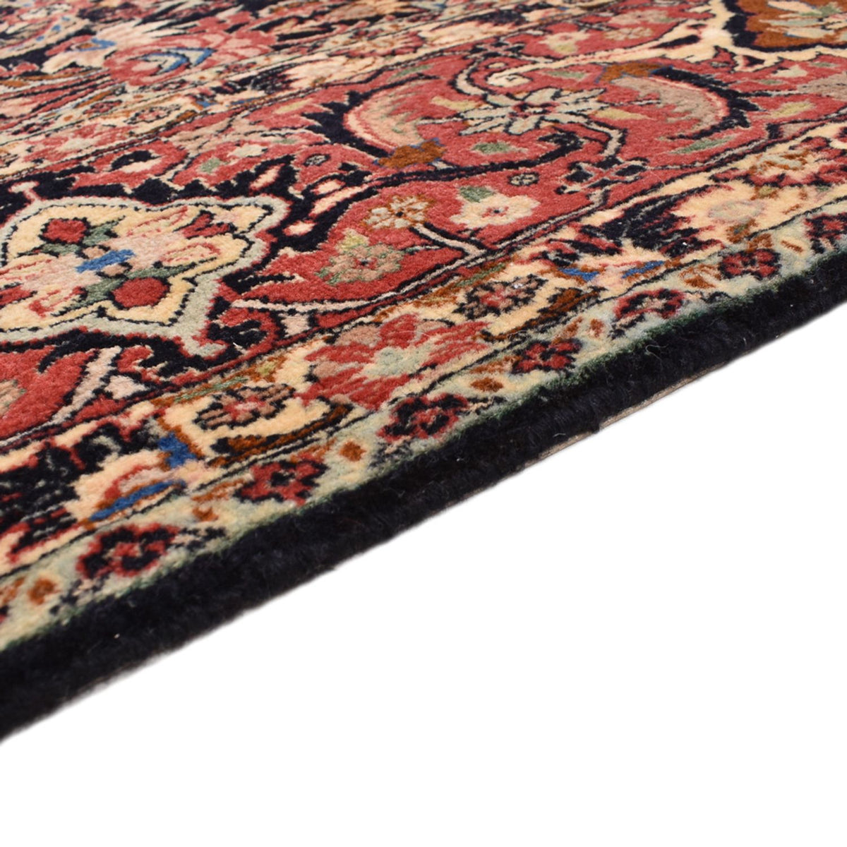 Tapis persan - Bidjar carré  - 302 x 300 cm - rouille