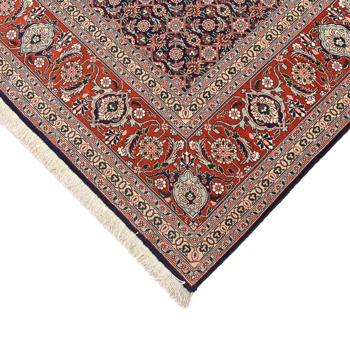 Tapis persan - Tabriz - Royal carré  - 203 x 200 cm - rouille