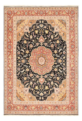 Tapis persan - Tabriz - Royal - 357 x 248 cm - bleu foncé